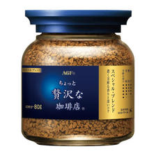 AGF 咖啡店速溶冻干美式黑咖啡 日本原装进口 蓝金罐80g/瓶 ￥18.8
