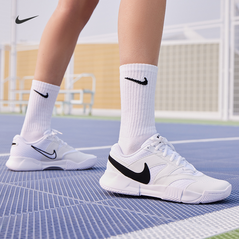NIKE 耐克 COURT LITE 4女子网球鞋春季透气休闲支撑FD6575 429元（需用券）
