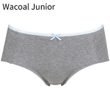 Wacoal 华歌尔 高中初中小学生发育期少女不易夹臀三角内裤 WJ6060 27.8元
