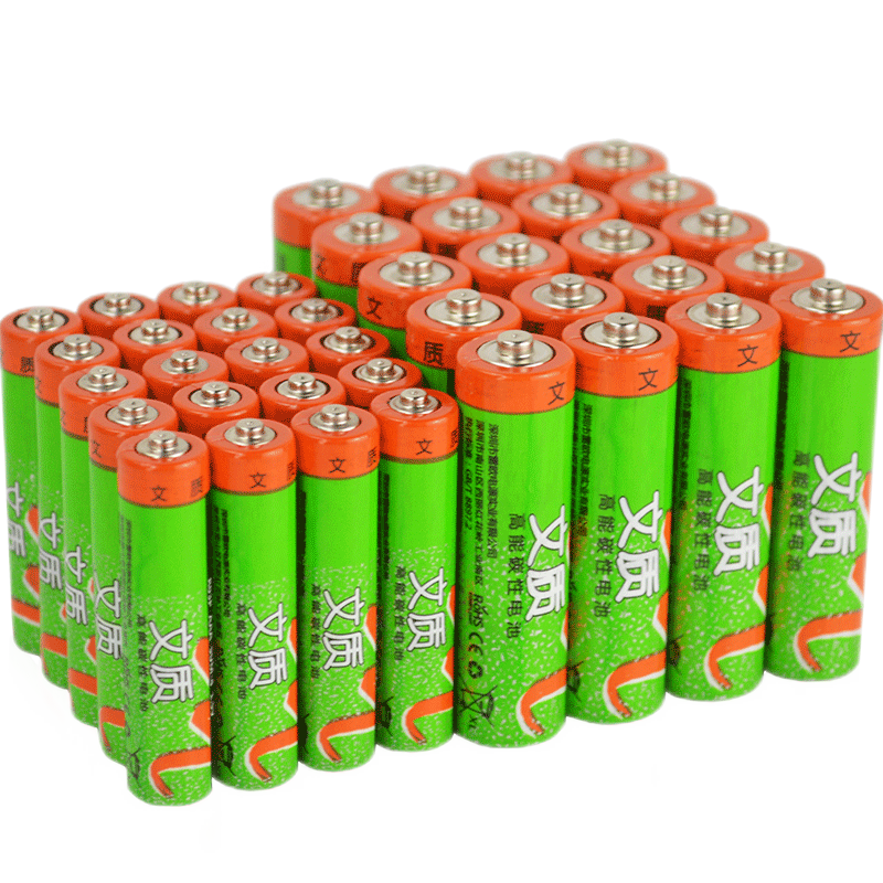 文质 碳性电池 共40节（5号20节+7号20节） 13.14元包邮