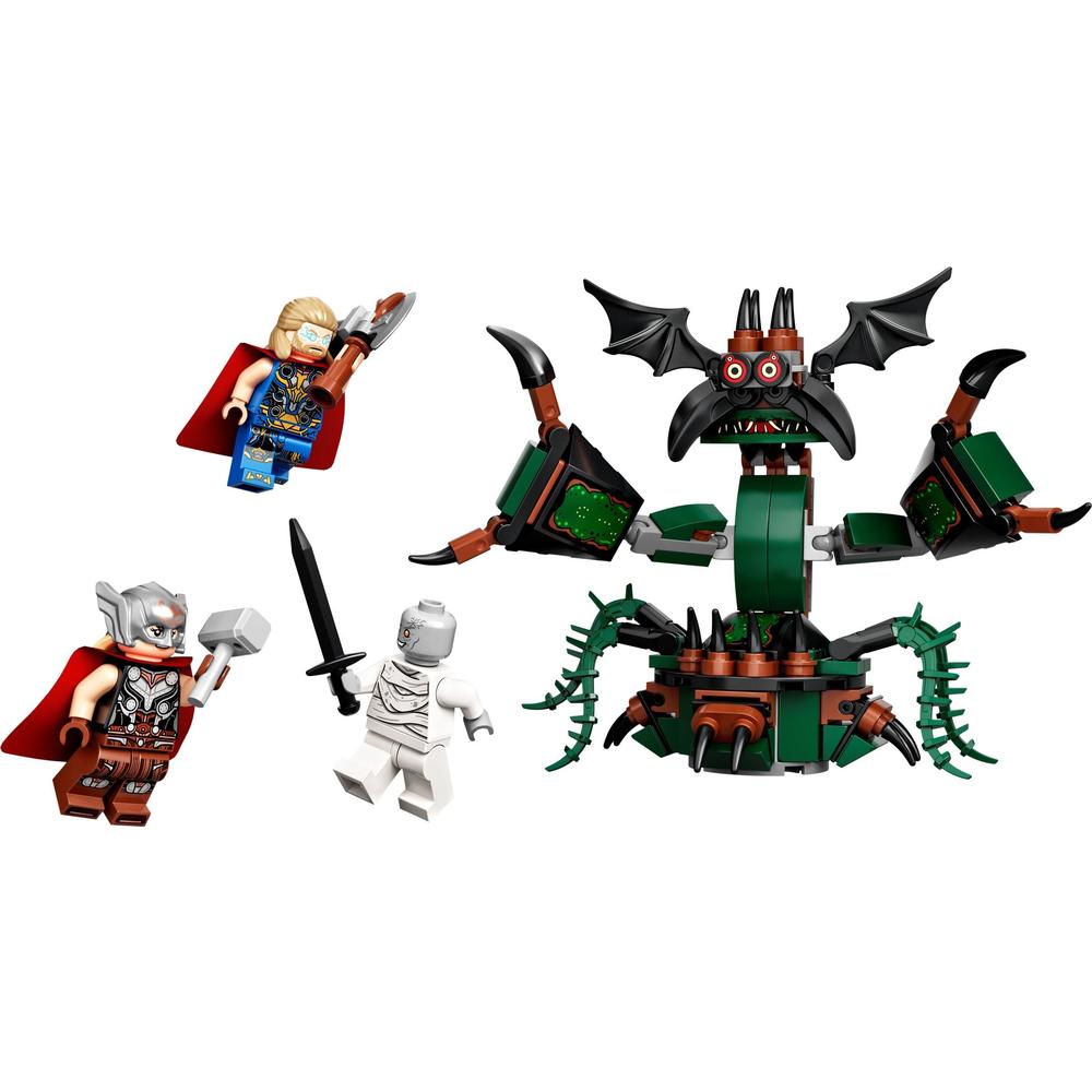 LEGO 乐高 Marvel漫威超级英雄系列 76207 雷神：爱与雷霆：新阿斯加德遭袭 91.47