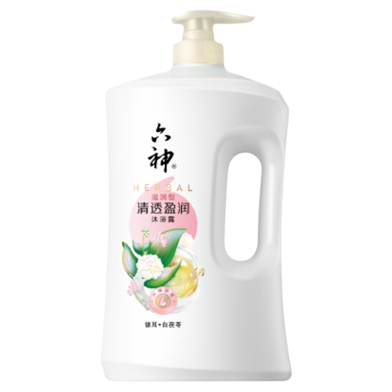 六神 清透盈润沐浴露1500ml赠420ml ￥26.15