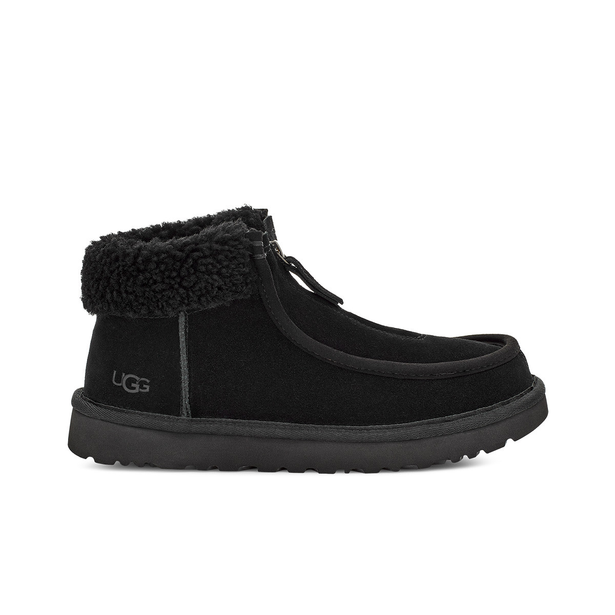 UGG 女鞋秋冬季保暖拉链休闲鞋1143955黑色 ￥568