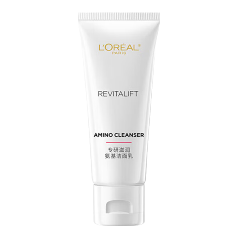 欧莱雅 LOREAL 洗面奶 复颜专研 滋润 氨基洁面乳 温和清洁 保湿 敏感肌适用 3