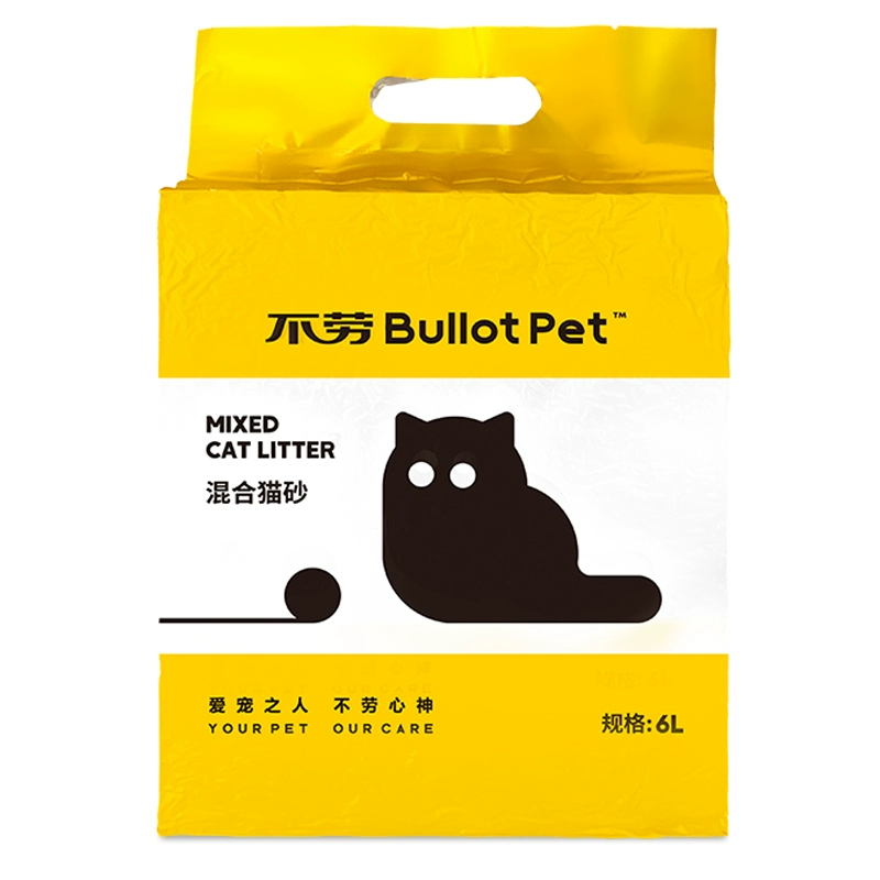 不劳1.8mm混合猫砂2.4kg 券后11.99元