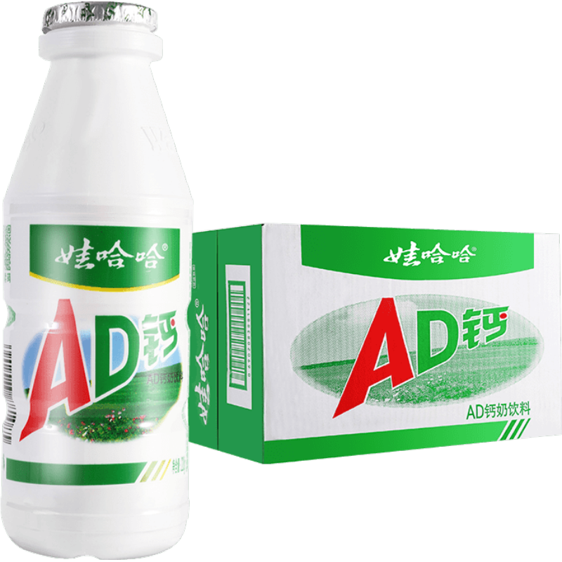 娃哈哈 AD钙奶 220g*4瓶 5.8元包邮