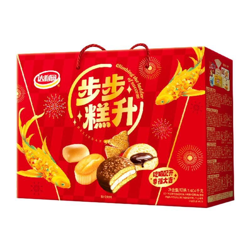 88VIP：达利园 步步糕升1404g 家庭分享装 休闲零食大礼包 9.57元（需用券）