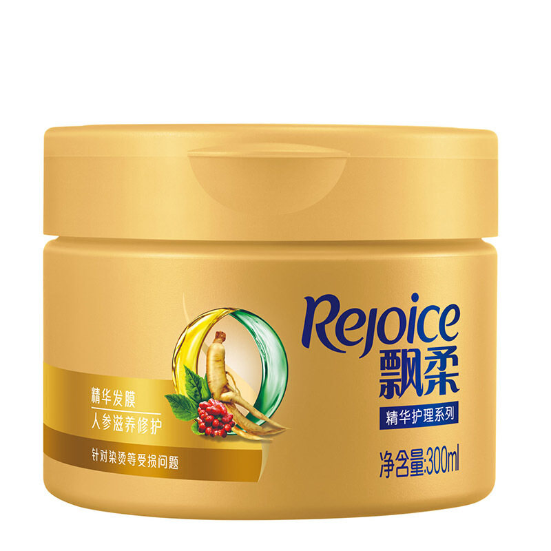 88VIP：Rejoice 飘柔 人参滋养修护精华发膜 300ml 25.6元