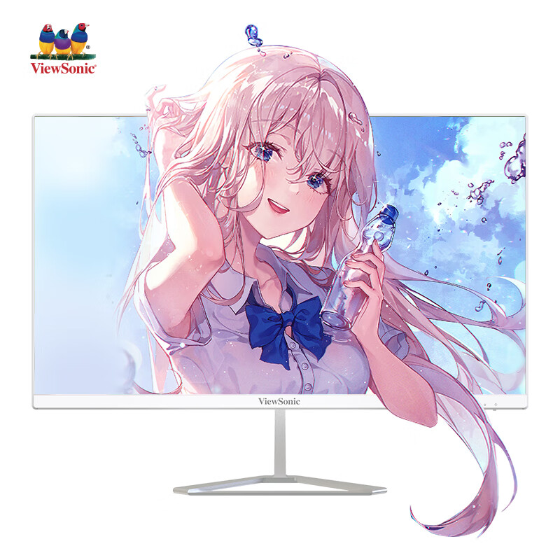 优派 VX24G10-W 23.8英寸 IPS G-sync FreeSync 显示器（1920×1080、240Hz、90％DCI-P3、HDR10