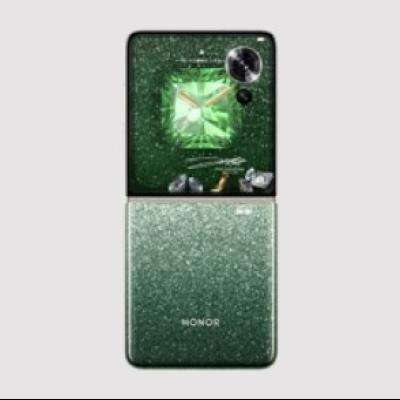 新品发售、18日10:08：HONOR 荣耀 Magic V Flip 5G折叠屏手机 16B+1TB 高定款 6999元包