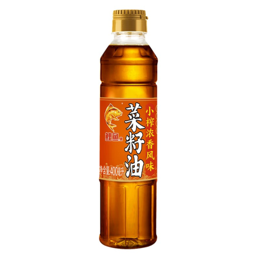 鲤鱼 小榨浓香菜籽油 400ML 2.21元（需用券）