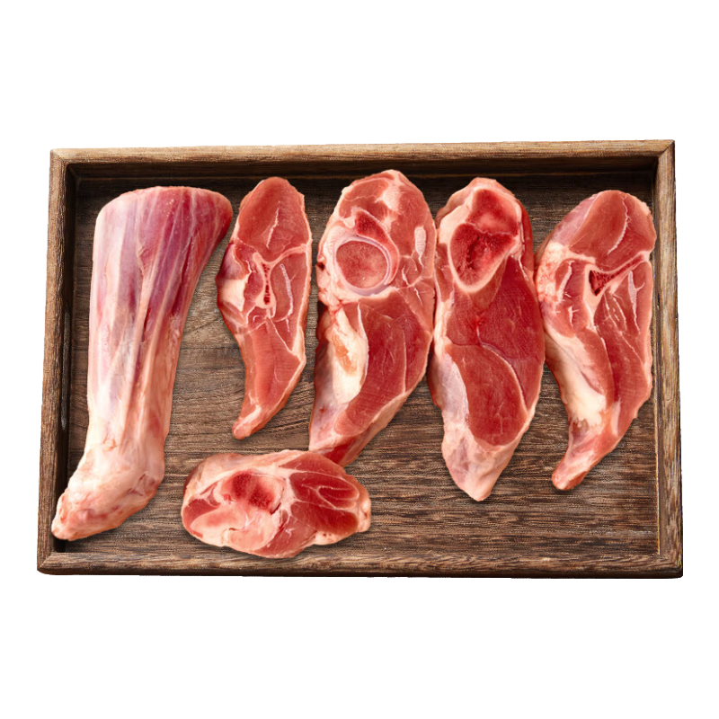 再降价：芈羊羊宁夏盐滩羊肉原切羊排5斤羊蝎子羊小腿 肚包肉 生鲜火锅烧