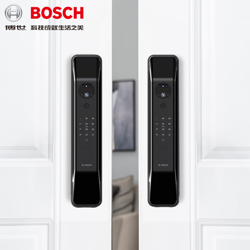 BOSCH 博世 智能锁 指纹密码3D人脸识别视频锁 入户门电子防盗门锁 2870.21元（