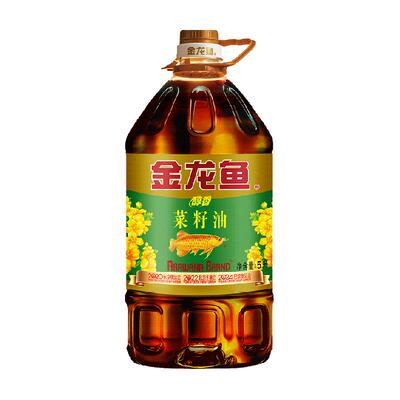 88会员：金龙鱼 醇香菜籽油食用油非转基因 5L×1桶 51.39元