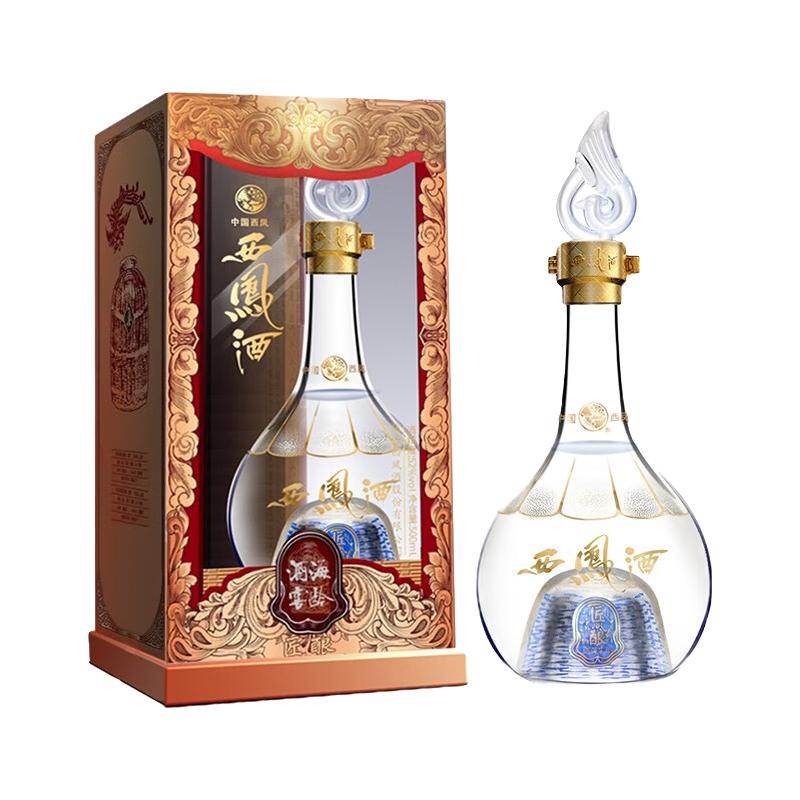 西凤酒 匠酿 酒海窖龄 52%vol 凤香型白酒 500ml 礼盒装 单瓶 爆款热销 80元