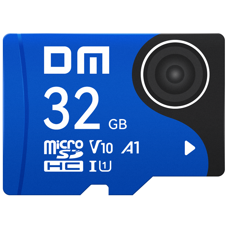 有券的上：DM大迈 32GB TF（MicroSD）存储卡 蓝卡 C10 10.00元（plus包邮）