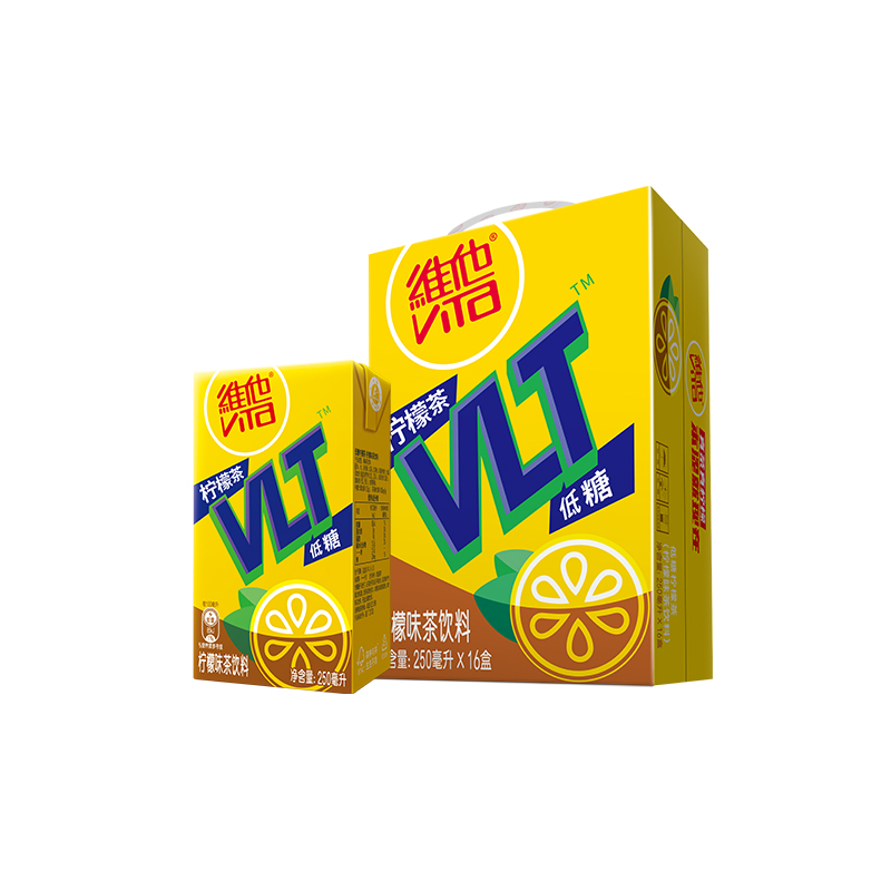 维他 ViTa 低糖柠檬味茶饮料饮品250ml*16盒手提礼盒装 29.26元