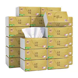 清风 抽纸丝柔金装4层纸巾面巾卫生纸家庭家用整箱 L码100抽*24包 34.9元 - 线报酷 清风 抽纸丝柔金装4层纸巾面巾卫生纸家庭家用整箱 L码100抽*24包 34.9元 - 线报酷