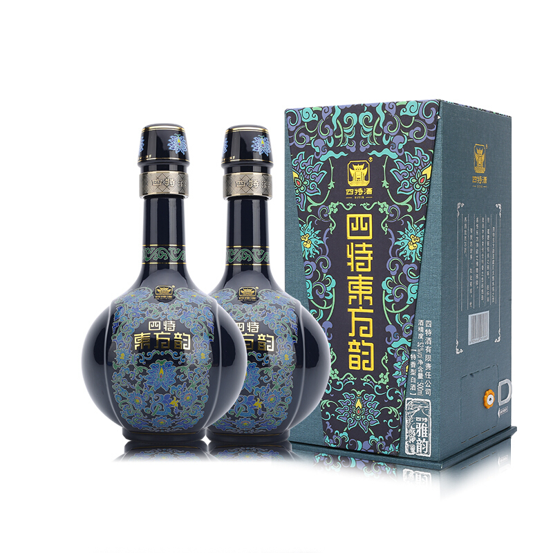 88VIP：四特酒 东方韵雅韵 52%vol 特香型白酒 500ml*2瓶 488.2元（需用券）