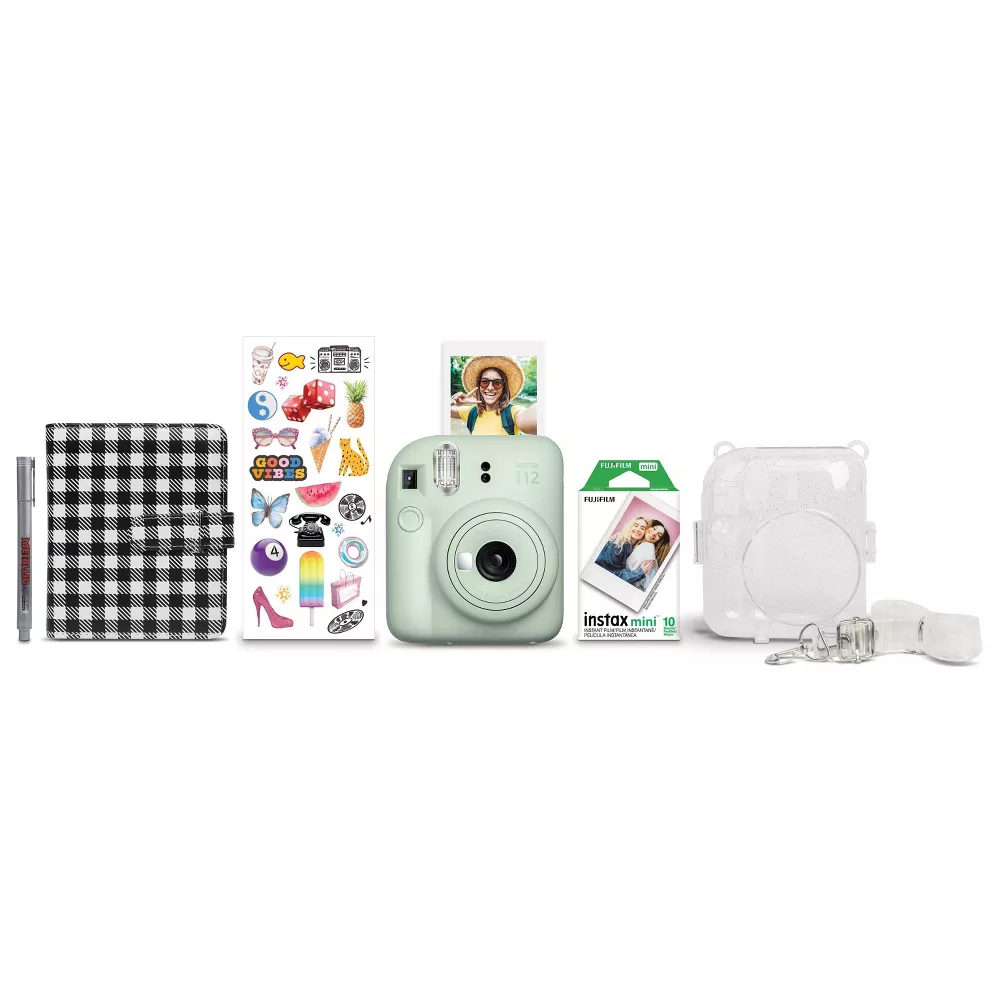 Fujifilm 富士 Instax Mini 12 拍立得套装 8.9折 $79.99（约585元）