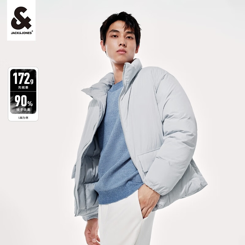 JACK&JONES 杰克琼斯 冬季新款舒适百搭羽绒服合集（172g充绒量） 216.31元（需