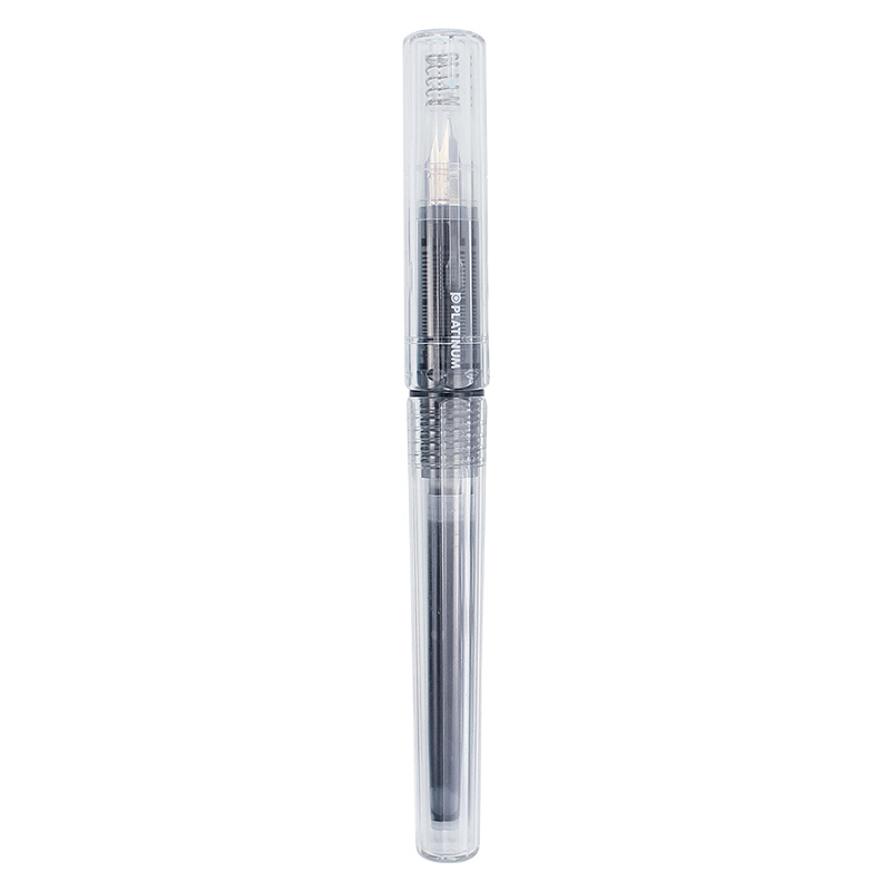 PLATINUM 白金 钢笔 小流星轻甜系列 PQ-200 简约透明 F尖 单支装 16.8元（需用券