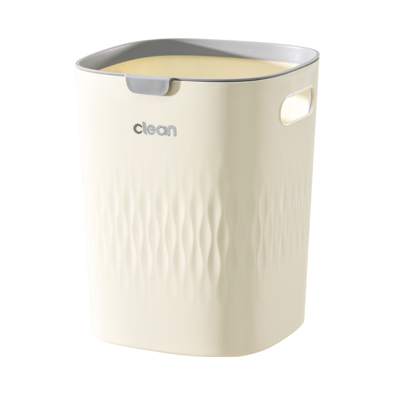 宅丽仕 大号压圈垃圾桶 10L 10.9元