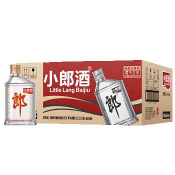 预售：郎酒 小郎酒 经典款 45度 兼香型白酒 100ml*24瓶 整箱装 320元 包邮（定