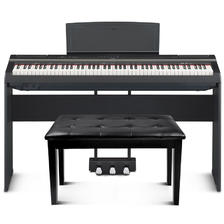 YAMAHA 雅马哈 P225电钢琴儿童成人初学88键电子钢琴重锤蓝牙智能键盘P125升级