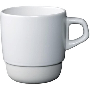 KINTO 日本进口陶瓷马克杯 手冲咖啡杯 复古杯 送礼杯子 耐热 简约时尚 白色