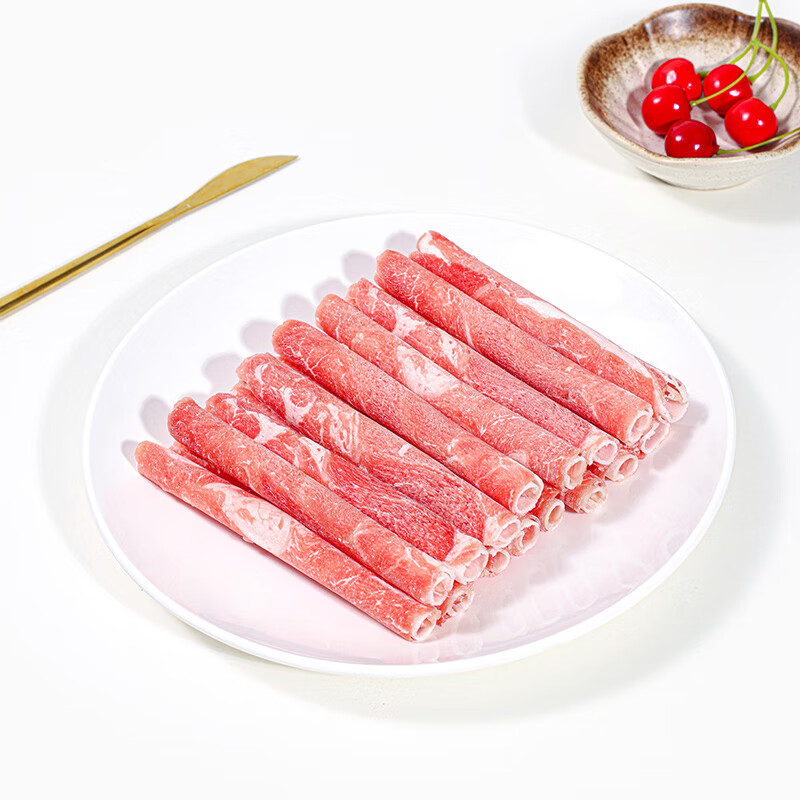 月盛斋 羔羊肉片 400g ￥31.9