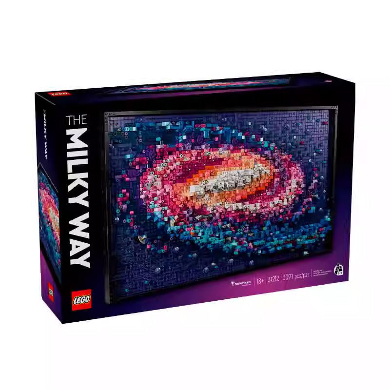 百亿补贴：LEGO 乐高 积木31212艺术系列银河系像素画男女孩 1198元