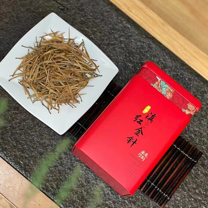 石古兰 正一级滇红金针春茶蜜香云南原产红茶功夫茶罐装茶叶 250g 118元（需