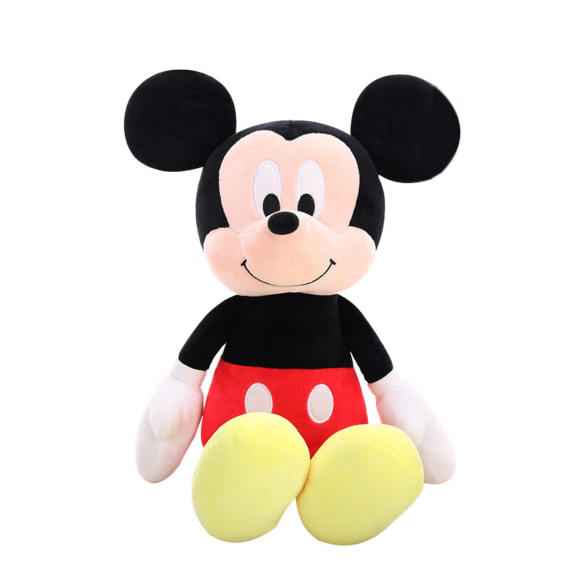 Disney 迪士尼 毛绒玩具米老鼠公仔宝宝安抚陪伴玩偶布娃娃 35.1元