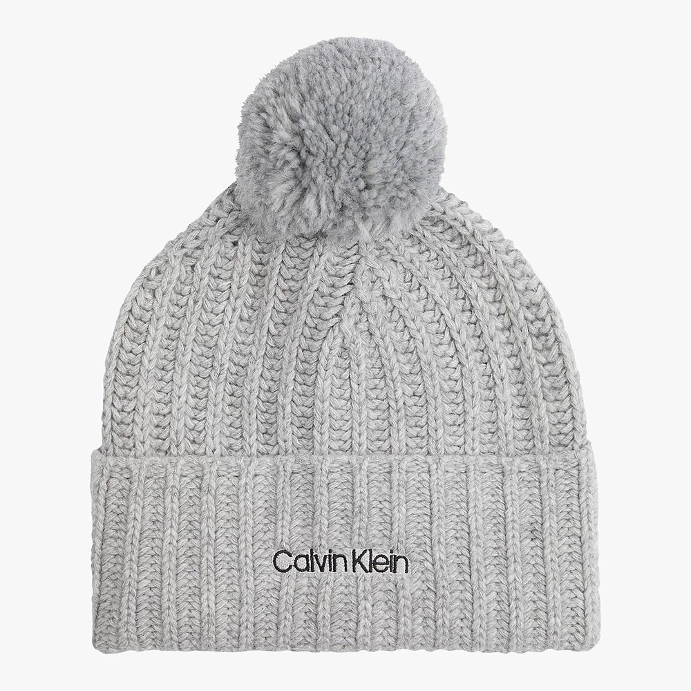 88VIP：Calvin Klein 凯文克莱 CK毛线帽POM-POM无檐帽K60K608535 66.12元包邮 （需用券