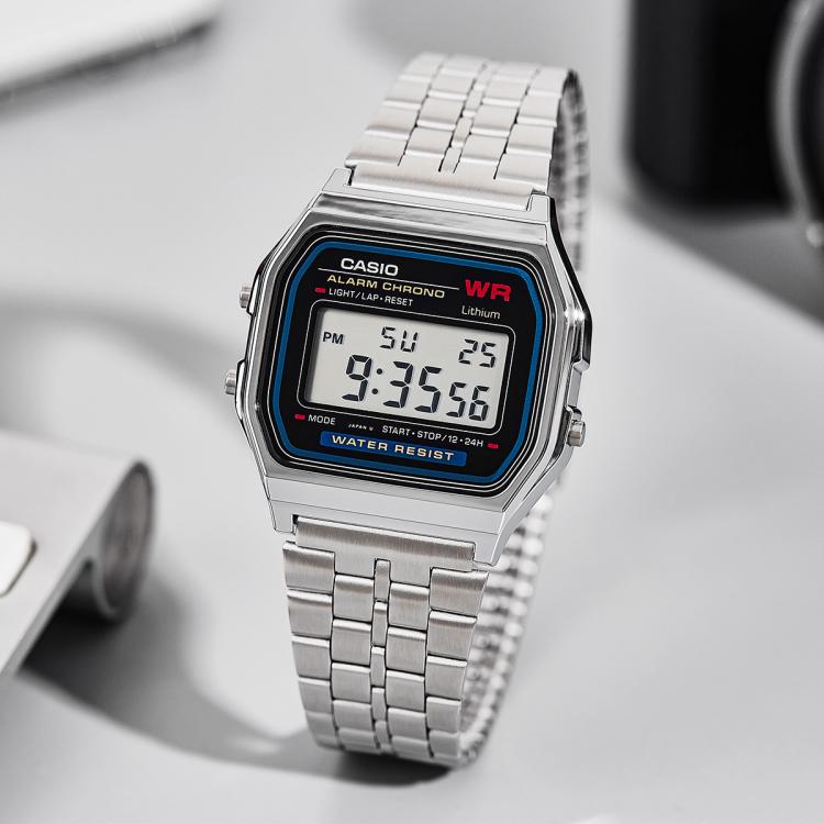 CASIO 手表男时尚运动简约复古方形男士手表 239元