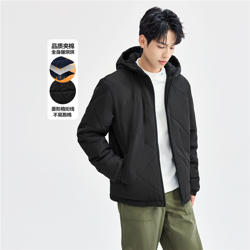 GIORDANO 佐丹奴 男士棉服外套 01074688 179.9元