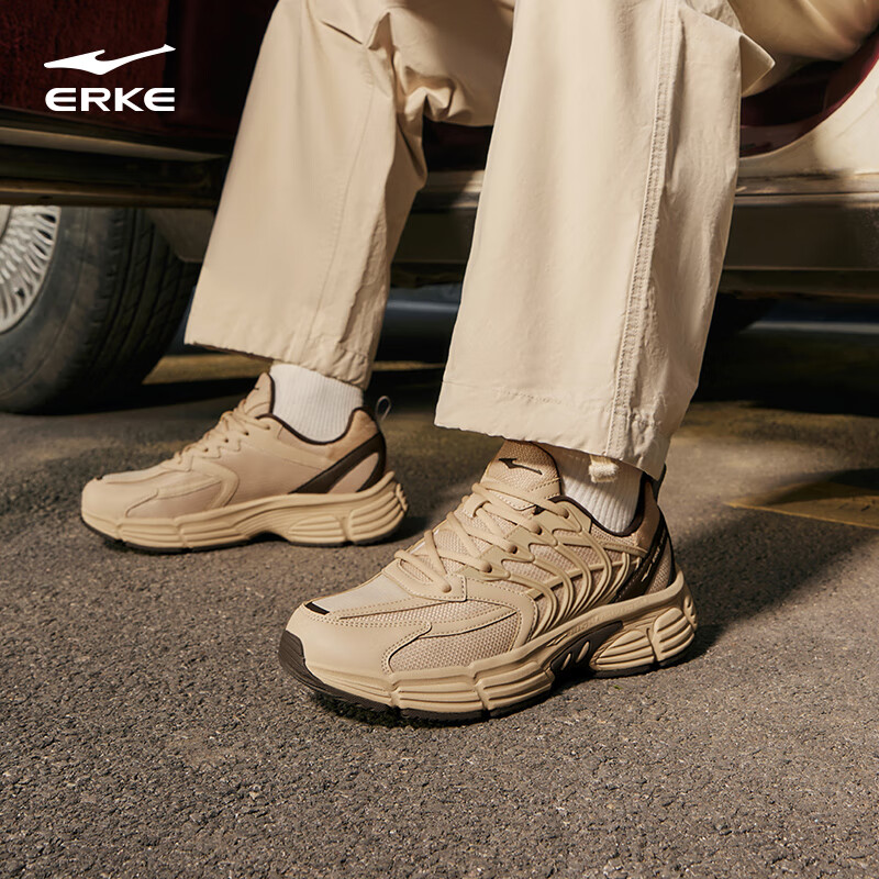 鸿星尔克 鱼刺 男子休闲运动 老爹鞋 89元（需用券）