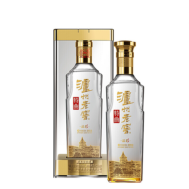 泸州老窖 特曲 晶彩 52%vol 浓香型白酒 500ml 单瓶装 162元（需用券）