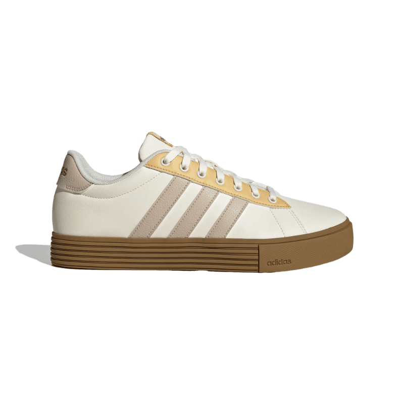 adidas DAILY 4.0复古百搭休闲板鞋男女阿迪达斯官方轻运动 乳白色/日光黄/岩层