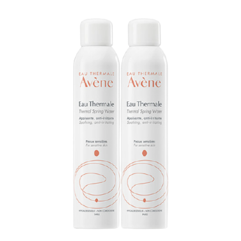 Avene 雅漾 舒泉喷雾300ML*2 定妆补水保湿 修护敏感肌 爽肤水化妆水护肤水 133.