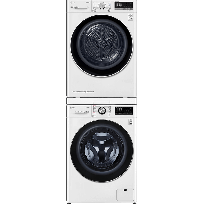 再降价、PLUS会员：LG 容慧系列 洗烘套装 13kg蒸汽除菌洗衣机+10kg变频热泵洗
