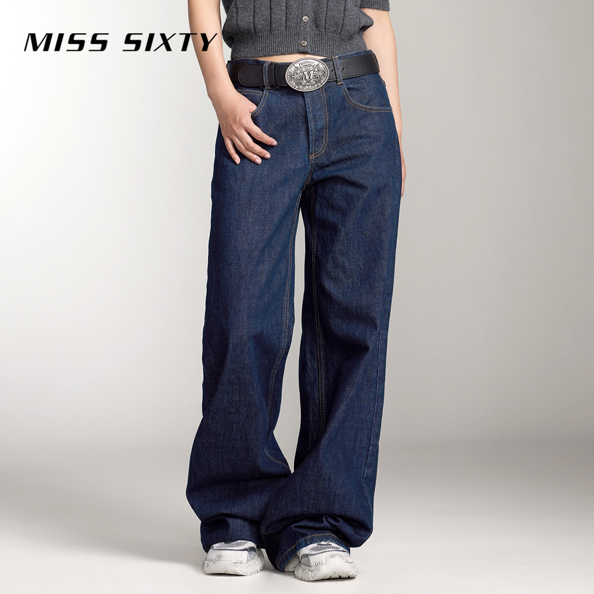 MISS SIXTY 女士复古直筒牛仔裤 6L3JJ3670000 909元