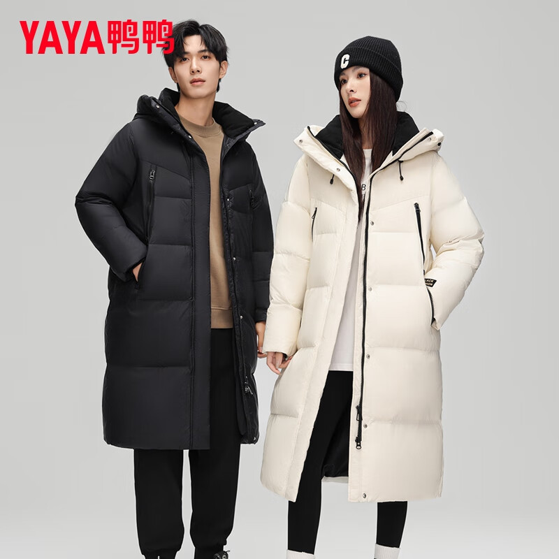 移动端、京东百亿补贴：YAYA 极寒奢金羽绒服长款 （男女款） 288元（需用券