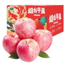 OLOEY山东烟台红富士苹果5斤装80-85mm 16.4元包邮