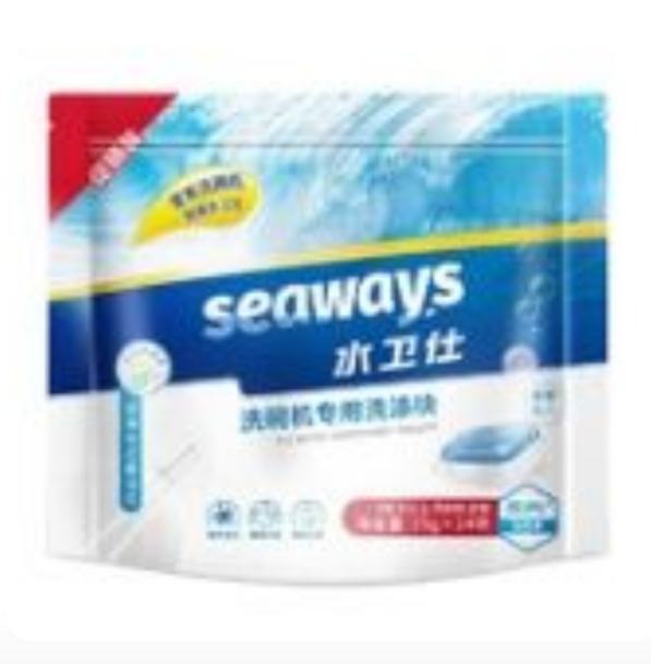 seaways 水卫仕 小型机多效洗碗块8g*35颗*6件 59元包邮（合9.83元/件）