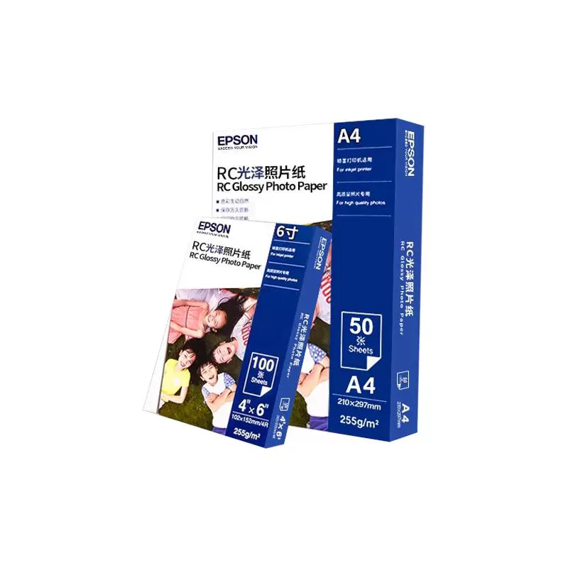 EPSON 爱普生 原装RC光泽相纸 20张 6寸 ￥7.8