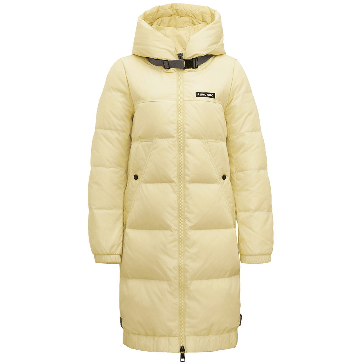 金羽杰 LINC Chic 中长款羽绒服 Y21808214 浅黄色 169.15元