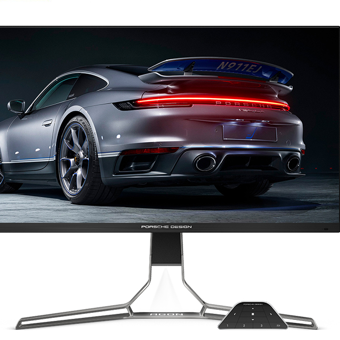 AOC 冠捷 PD32M 保时捷联名 31.5英寸 IPS 显示器 (3840×2160、144Hz、97%DCI-P3、HDR1400)