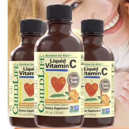 CHILDLIFE 儿童维生素C营养液 118ml*3瓶 247.95元包邮（双重优惠）